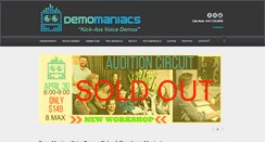 Desktop Screenshot of demomaniacs.ca